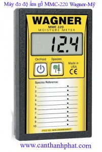 Máy đo độ ẩm gỗ MMC-220 Wagner