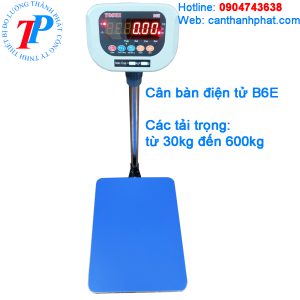 Cân bàn điện tử B6E 30kg – 600kg